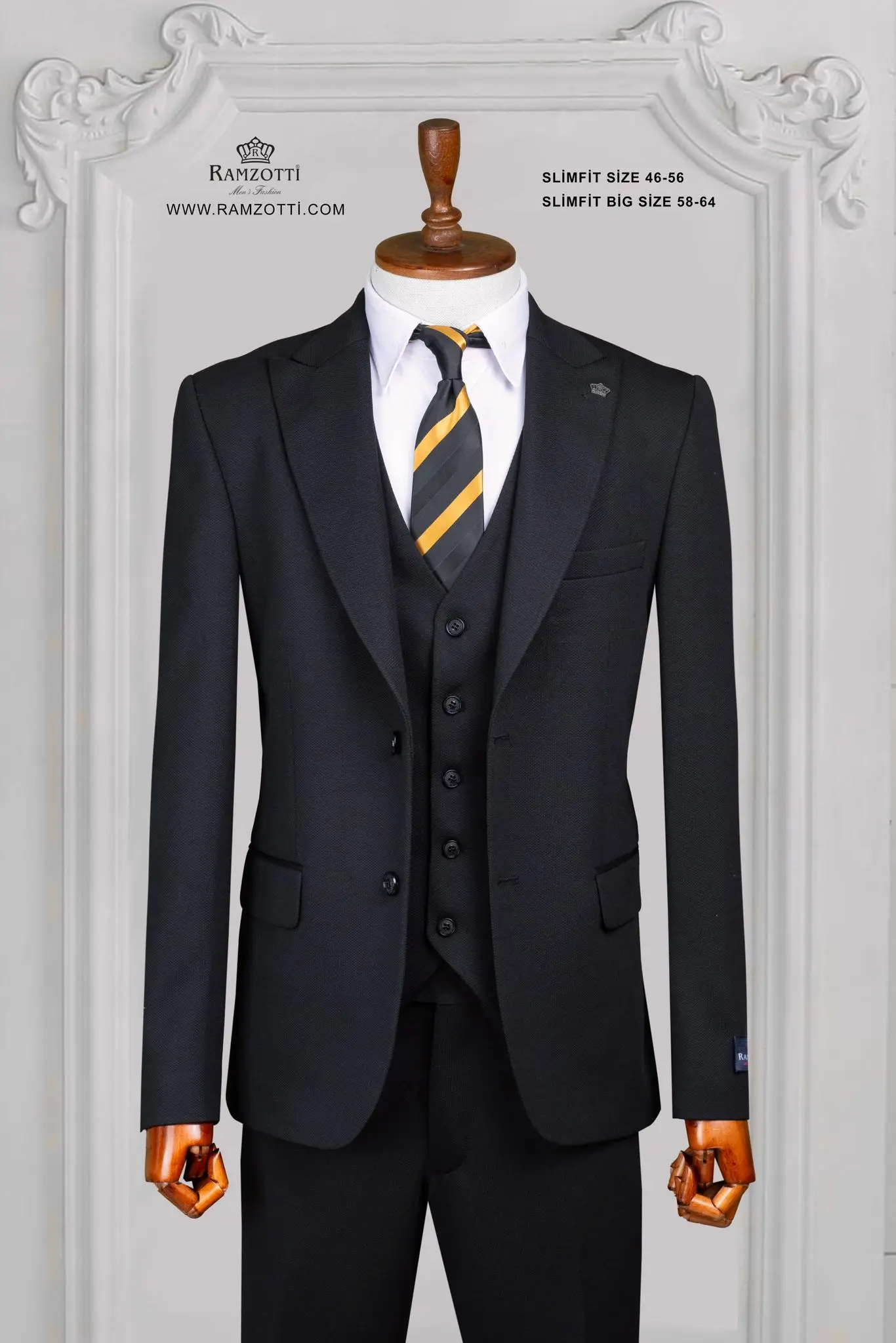 New Business Men's Suit Three-piece British Slim Fit Wedding Dress Multi-color Large Size Suit Best Man's Suit