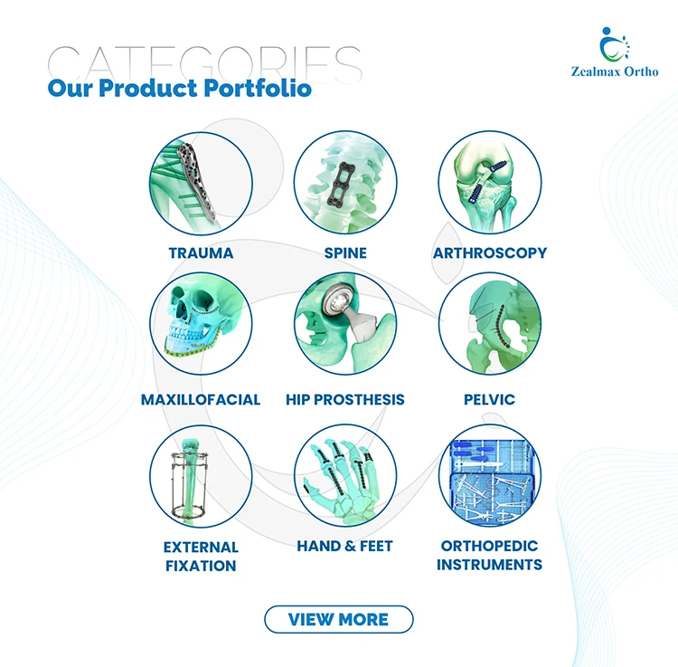 Zealmax Ортопедические имплантаты из чистого титанового материала для кости гумера интрамедуллярные соединительные ногти