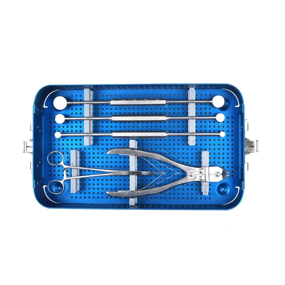 Basic Orthopedic Instrument Set Stainless Steel Trauma Plates Bone ...