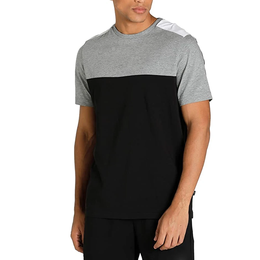 Unique Simple Style Men Cotton T-Shirt With Short Sleeve Wholesale