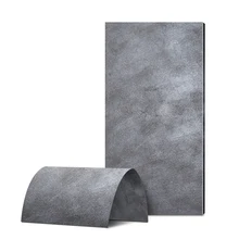 Long-Lasting Wisteria Artistic Gilt Stone Sheet Flexible Decor Board Cement Clay Wall Tile Flexible Stone Cladding Panels