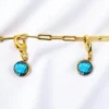 Quartz bleu aqua