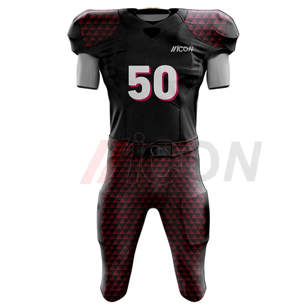 Manufacturing Wholesales New Best Youth Tackle Twill American Football  Jersey Customized American Football Uniforms Set