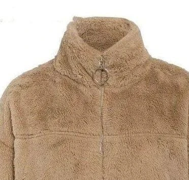 Fur And Faux Women Winter Sweatshirts Plush Warm Top Double Hoodies Men Pullover Loose Soft Thick Top Streetwear - Image 2