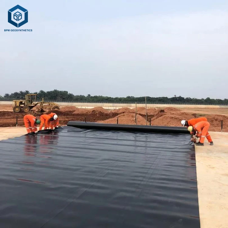 Hdpe Plastic Liner Sheets Landfill Covers Water Proofing Products For Mining Project In South