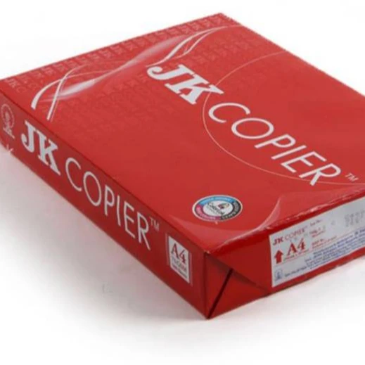 100% Premium Quality A4 Paper JK Price A4 size copy copier paper 80 gsm 70gsm