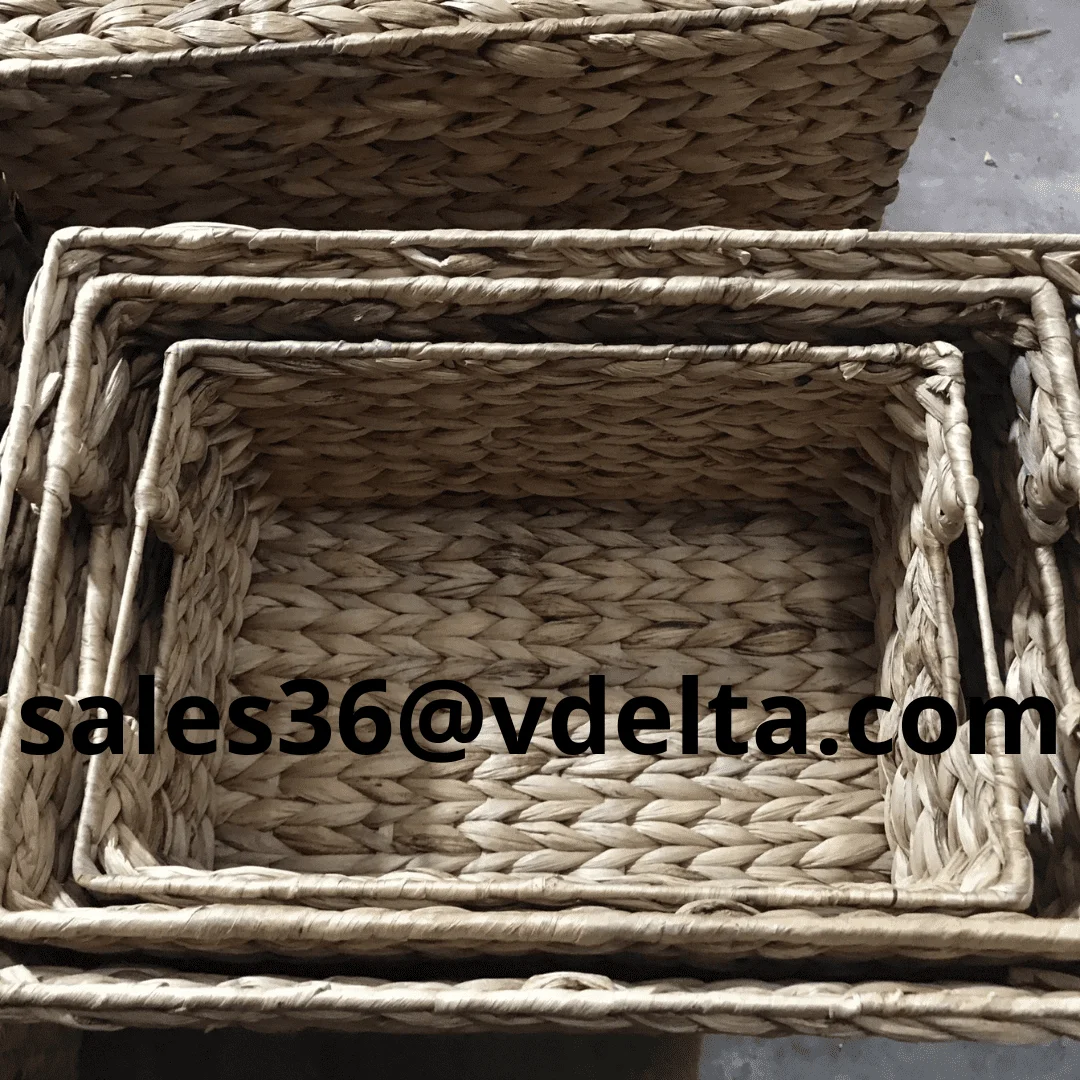 Braided Water Hyacinth - Wicker Basket Dried Water Hyacinth - Raw ...
