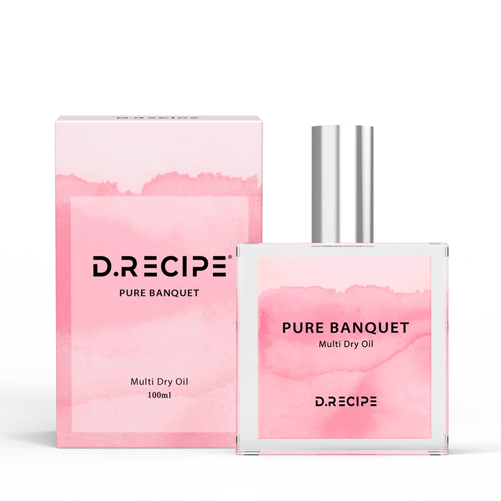 D.RECIPE Multi Dry Oil 100ml - Made in Korea Korean Skin Care Moisturizing Korean Hair Oil Hair Care Hair Treatment Body Care