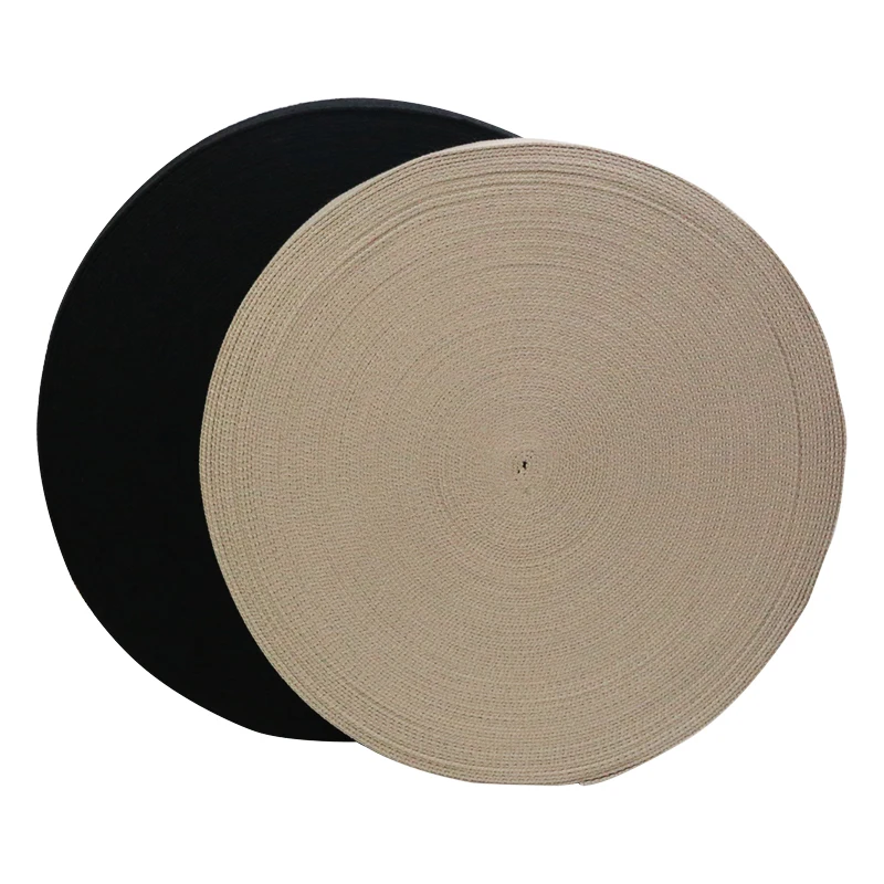 Custom Color Organic Cotton Canvas Webbing Polyester Cotton Webbing for Bag Strap