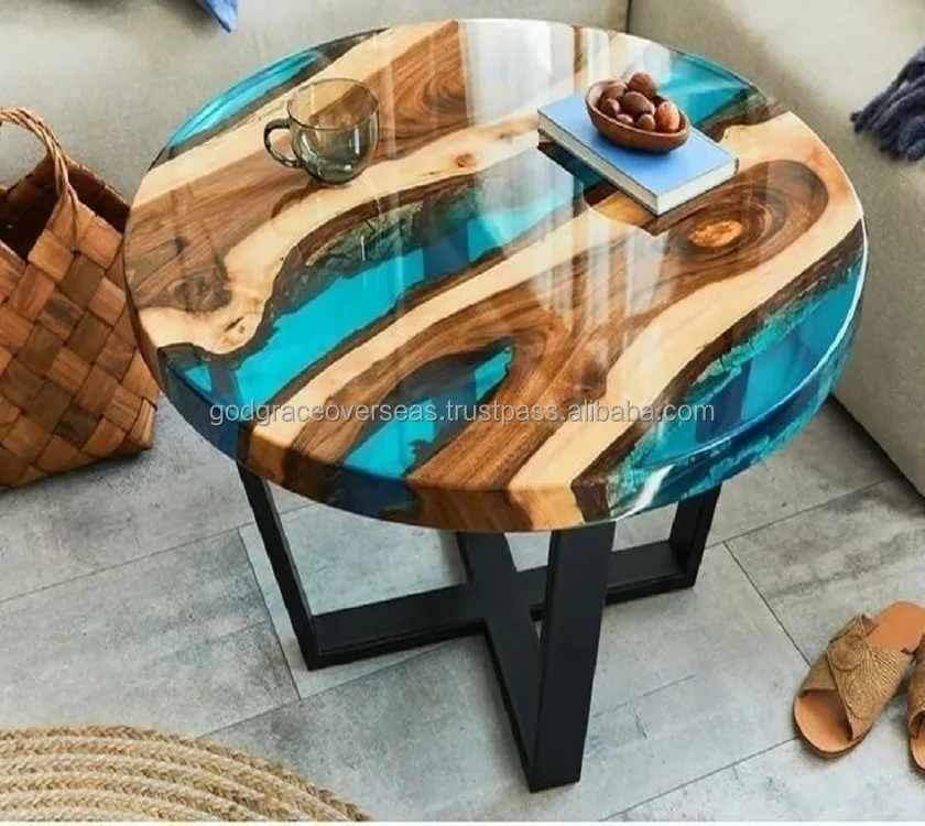 Best Quality Clear Epoxy Coffee Table Epoxy Coffee Table Sets Wooden