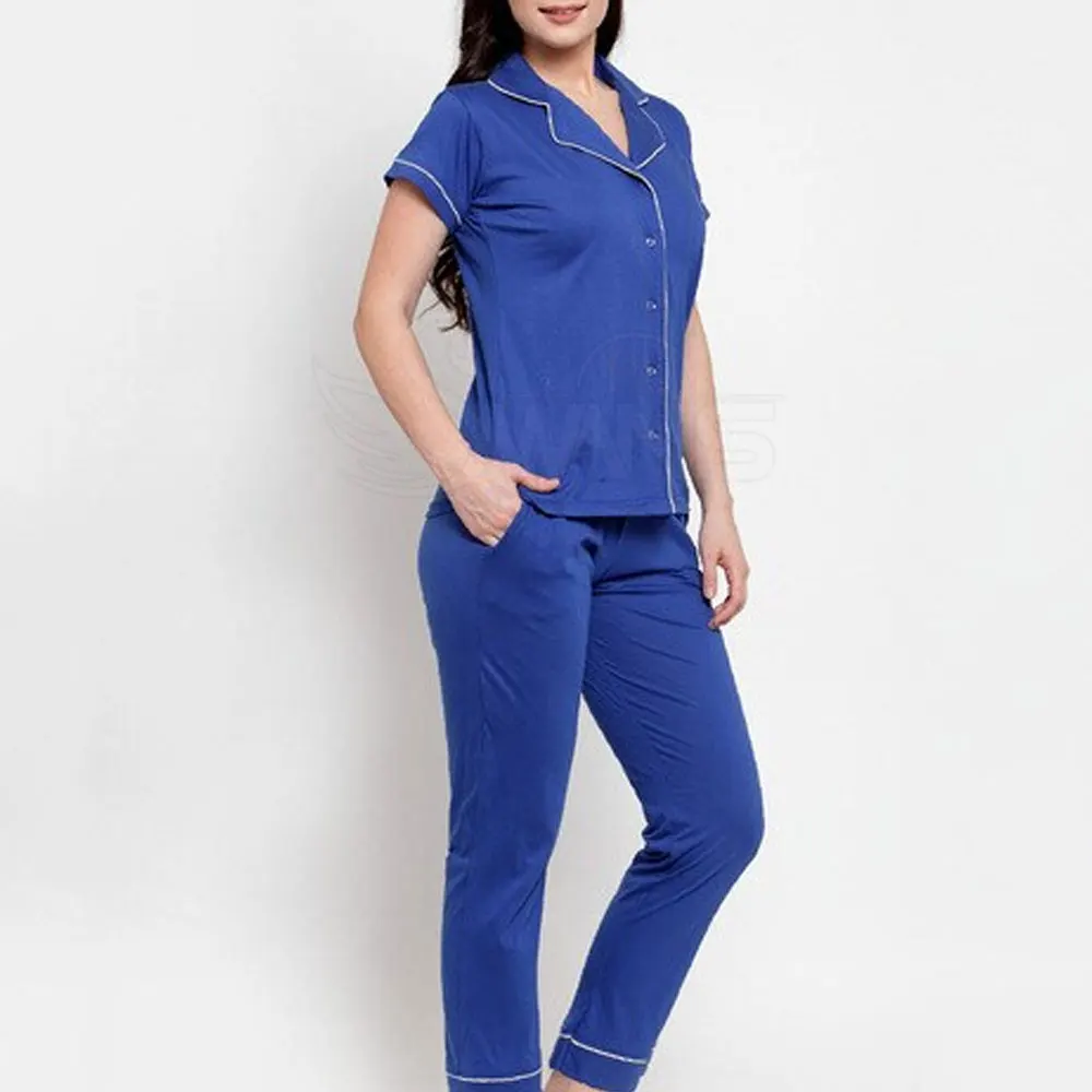 New Arrival Night Dress Blank Color Durable Good Quality Night Dress