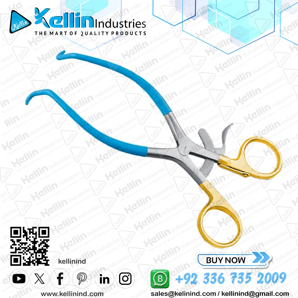 Gelpi Retractor Stainless Steel Insulated Electrosurgical Instrument