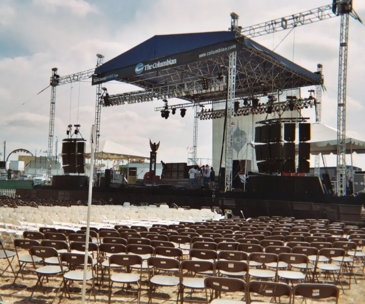 Luxury Aluminium Stage Podium Concert Wedding Outdoor Platform Event