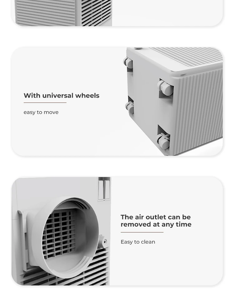 Portable Air Conditioner, 9000BTU, LED - detail 22