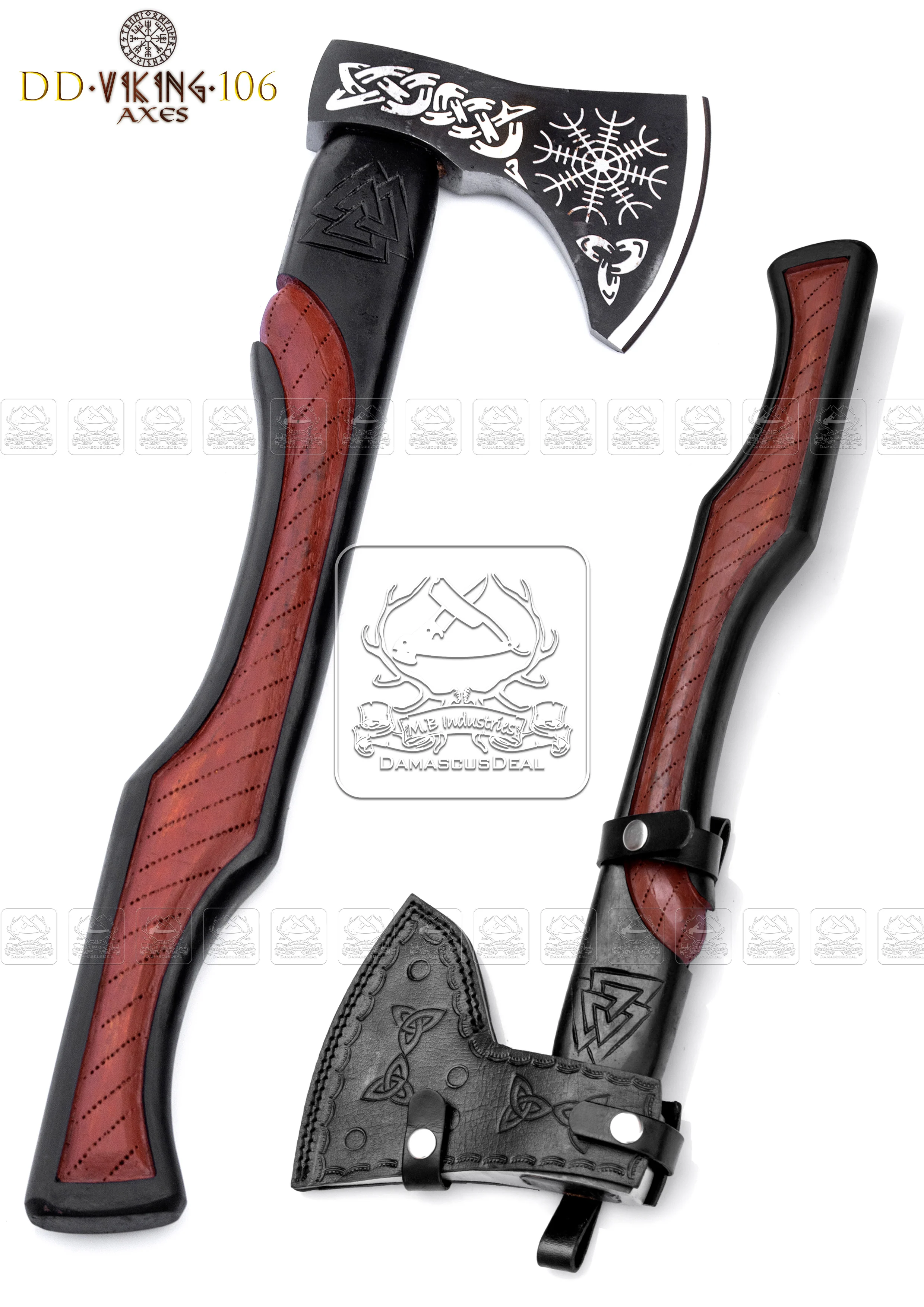 Double Head Viking Axe Ddvikingaxe101 Northmen Tomahawk Viking Style