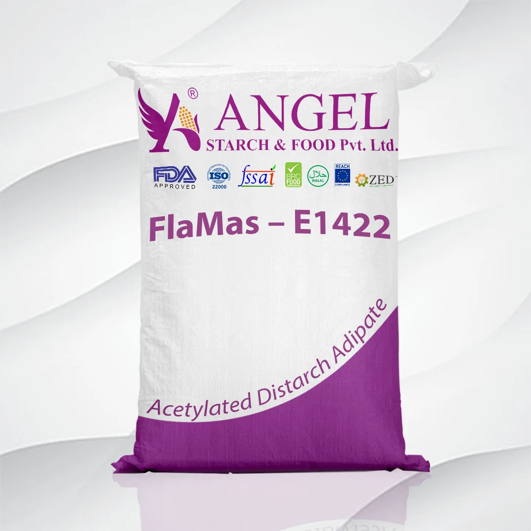 E 1422 Flamas Ts Acetylated Distarch Adipate Tapioca Starch Stabilizing Agent In Fruit Sauce