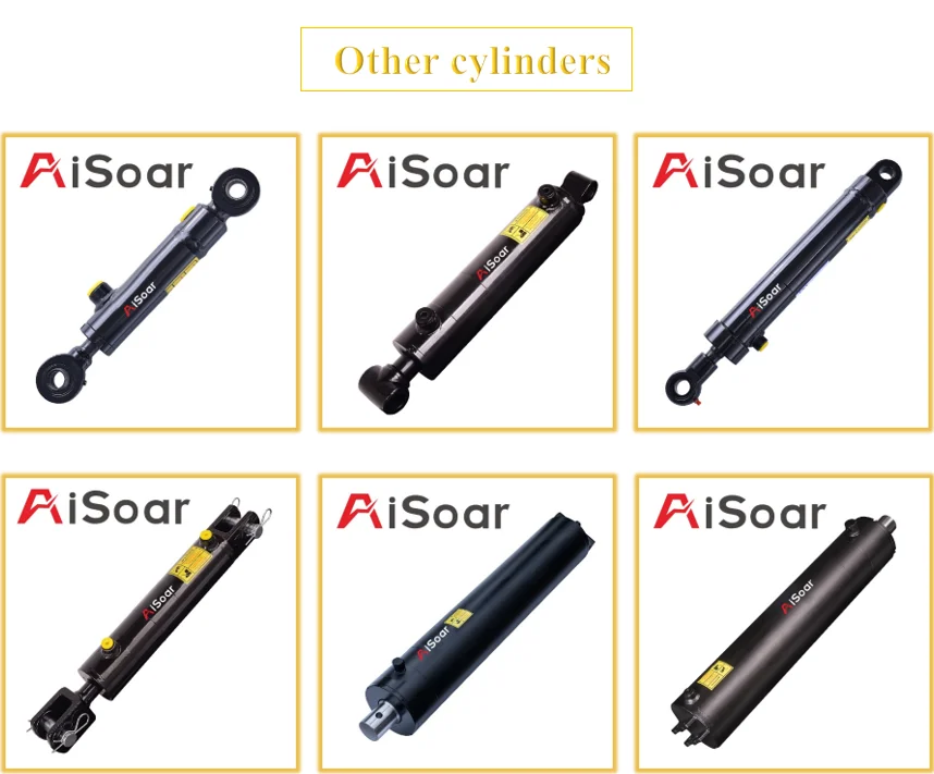 Hydraulic Cylinder Tierod Hydraulic Cylinder With Clevis In Chinese