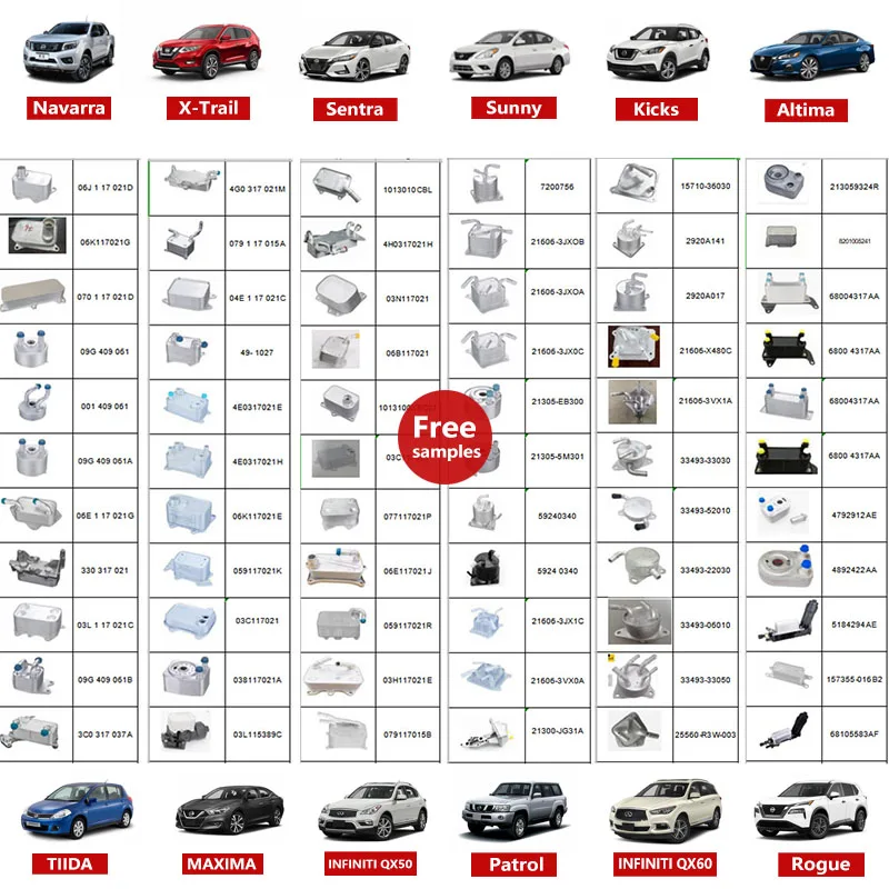 engine oil cooler Cvt Transmission Oil Cooler cover radiator oil cooler ...