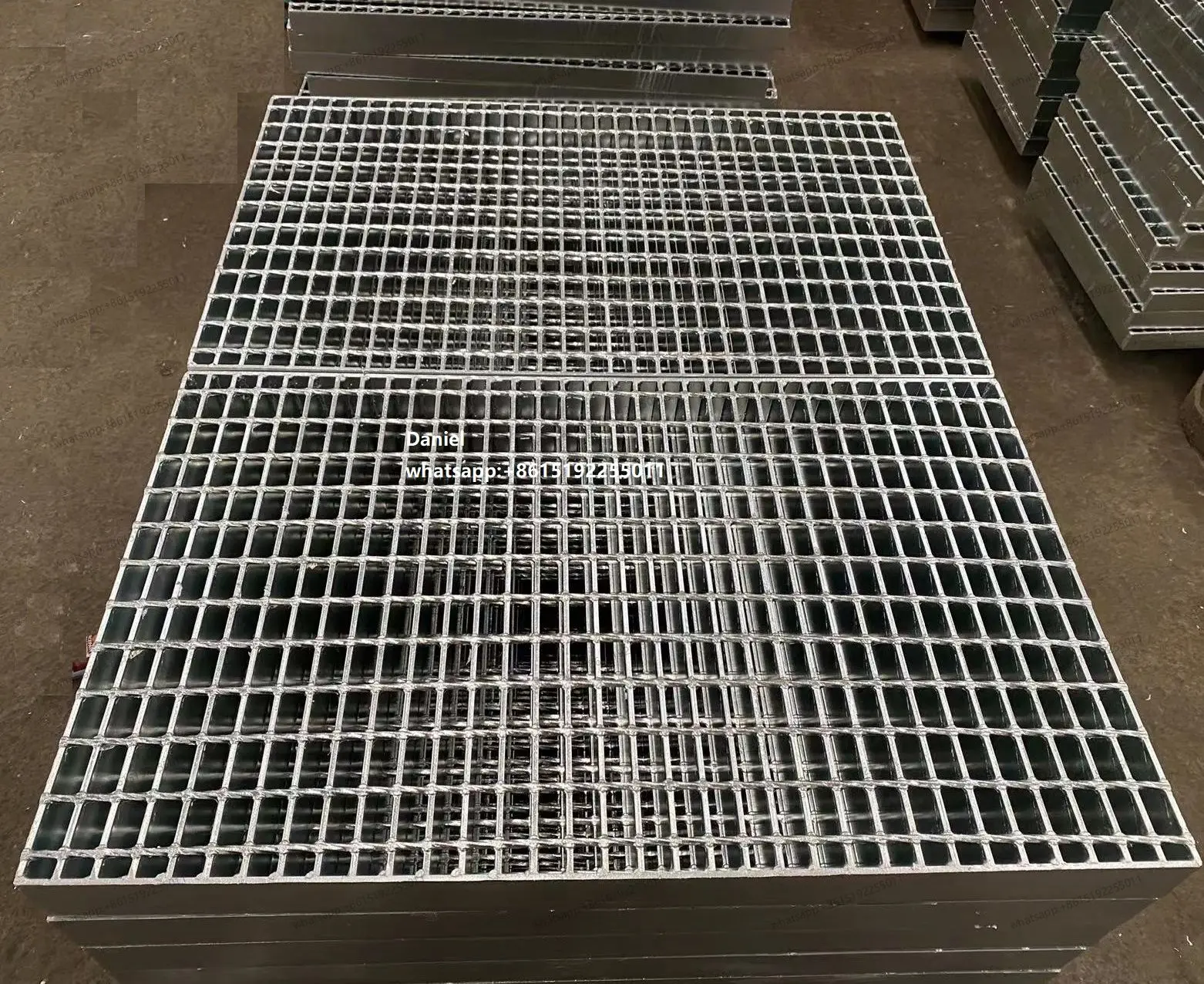 Galvanized Bridge Catwalk Platform Walkway Steel Grating