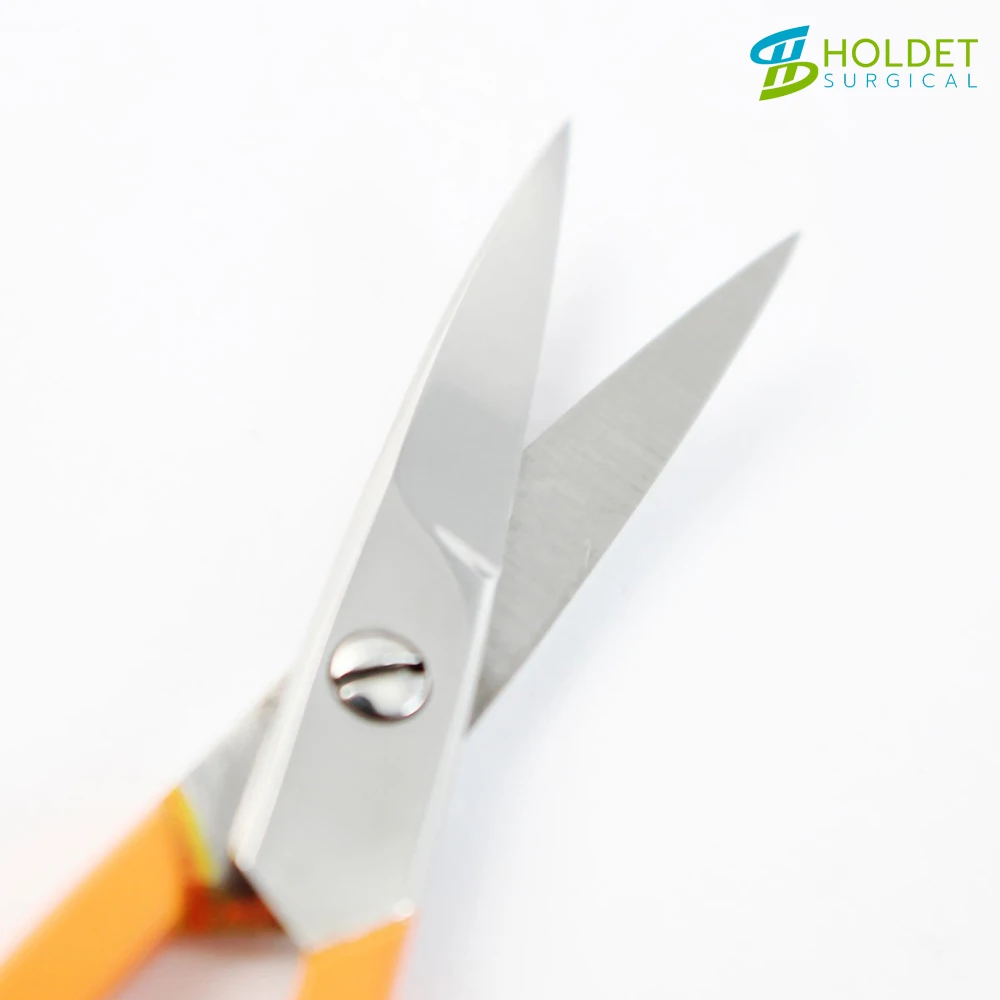 Немецкие сверхтонкие ножницы из нержавеющей стали для маникюра изогнутые кутикулы резки