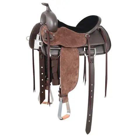 English Western Leather Horse Saddle Wood Tree Best Quality Pleasure Trail Custom Made Race Horse Saddle OEM ODM