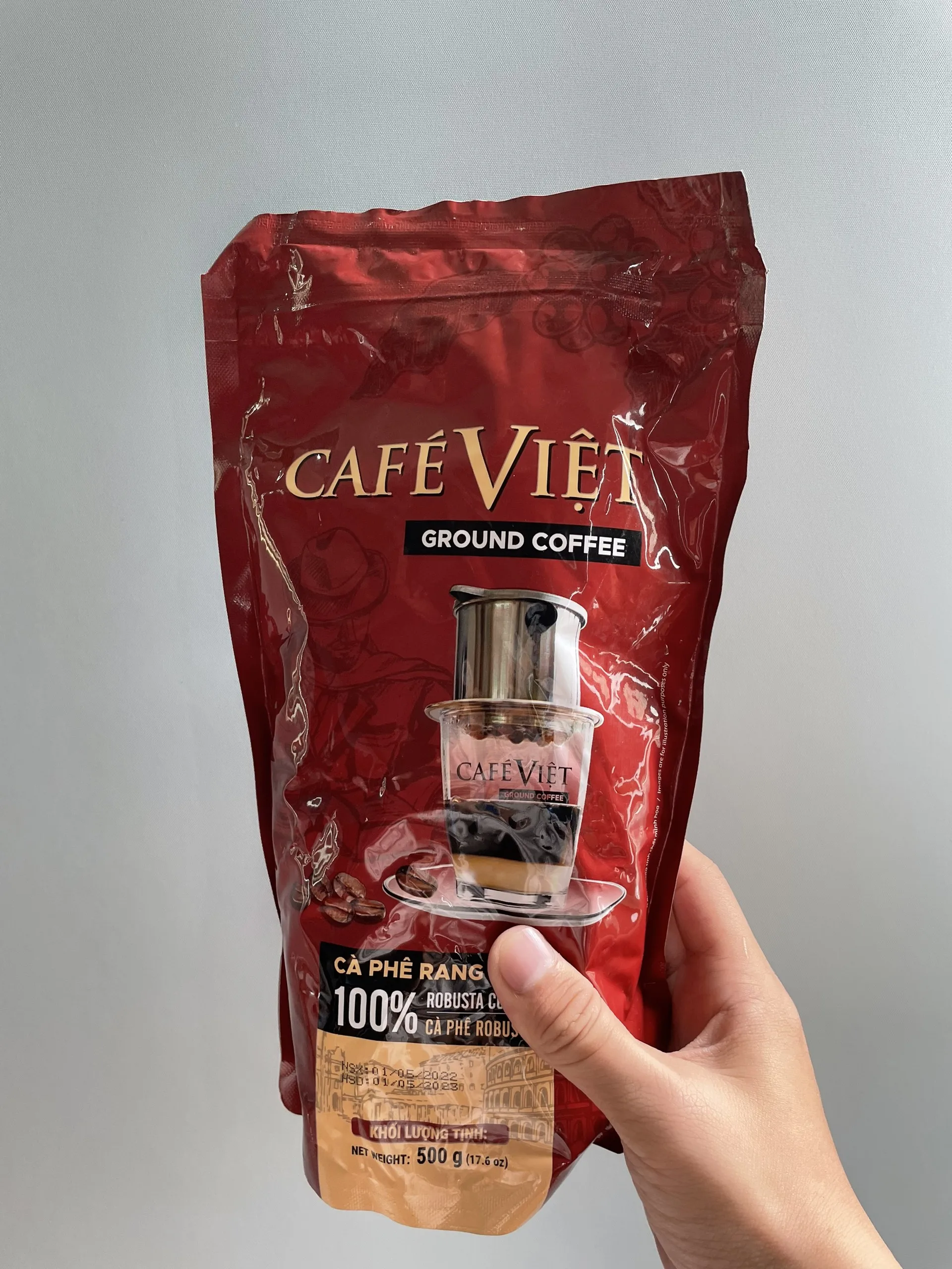 High Quality Blended Ground Vietnamese Coffee Robusta Napoli Coffee