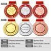 3D Rotating Taekwondo Medal