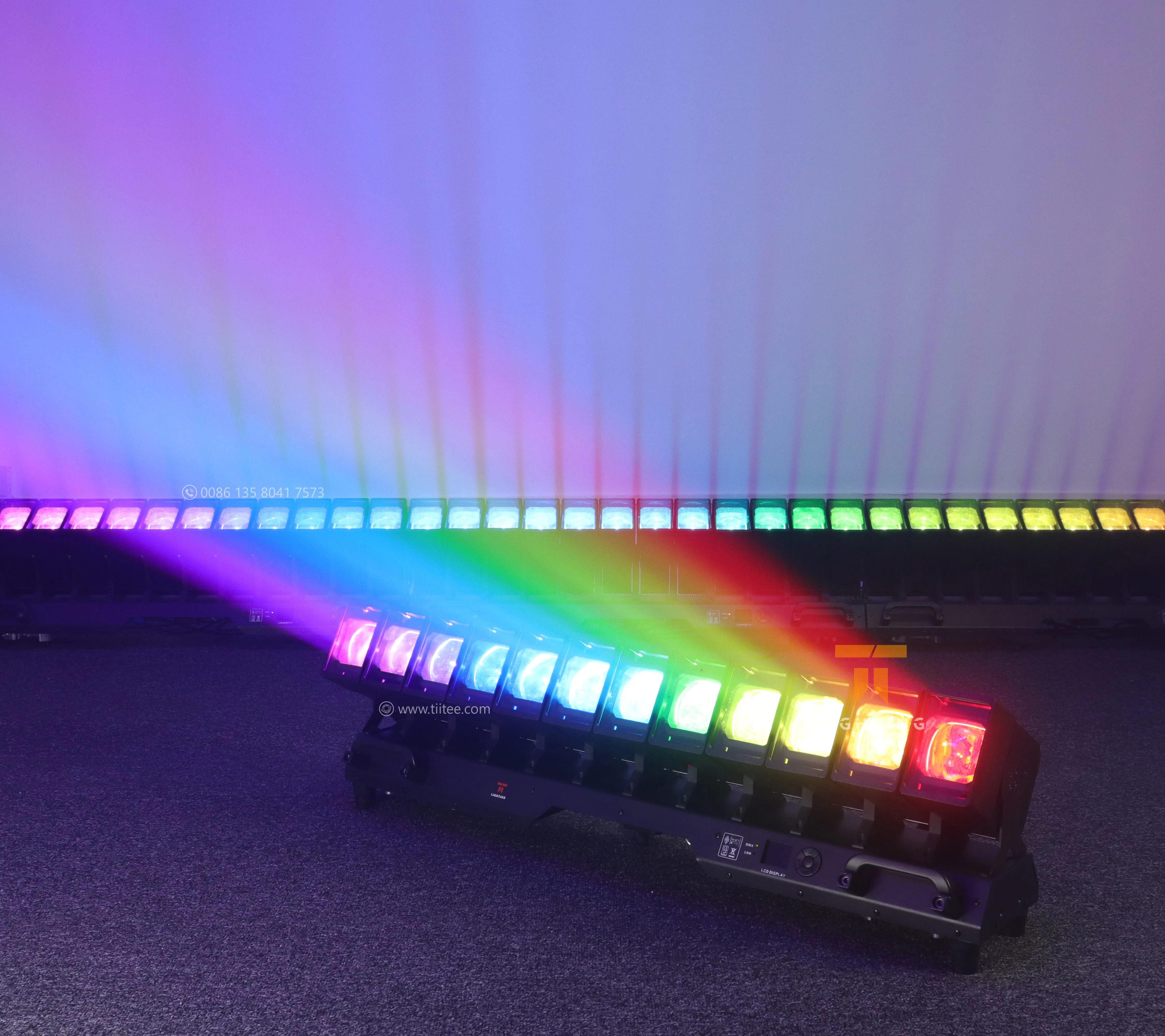 TIITEE Radar 12PXL Moving Beam Wash Light - 12x60W Stage Lighting
