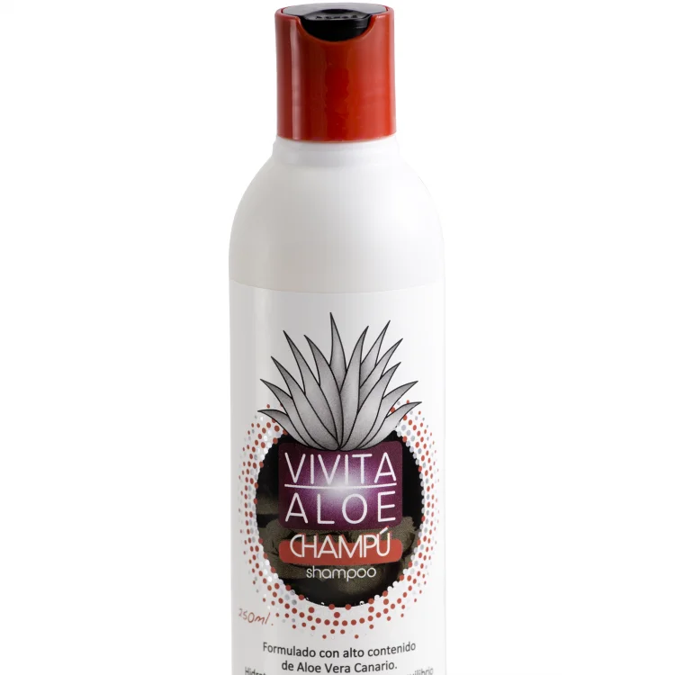 Vivita Aloe 250ml Unisex Gel Shampoo 12 Units Per Box Hair-Repairing  Organic Silicone-Free Concentrated Formula Revitalizes Root