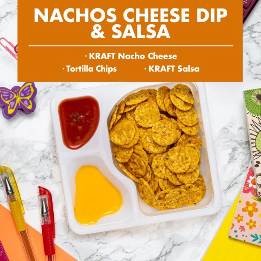Lunchables Nachos Cheese Dip & Salsa With Tortilla Chips Lunch