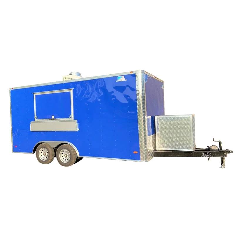 Stainless Steel Hot Dog Pizza Small Coffee Ice Cream Vending Cart