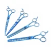8.0 Inch Paw printed 4 Sets Blue