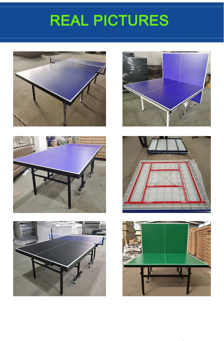 Folding Ping Pong Table Tennis Removable Indoor Outdoor Table Tennis