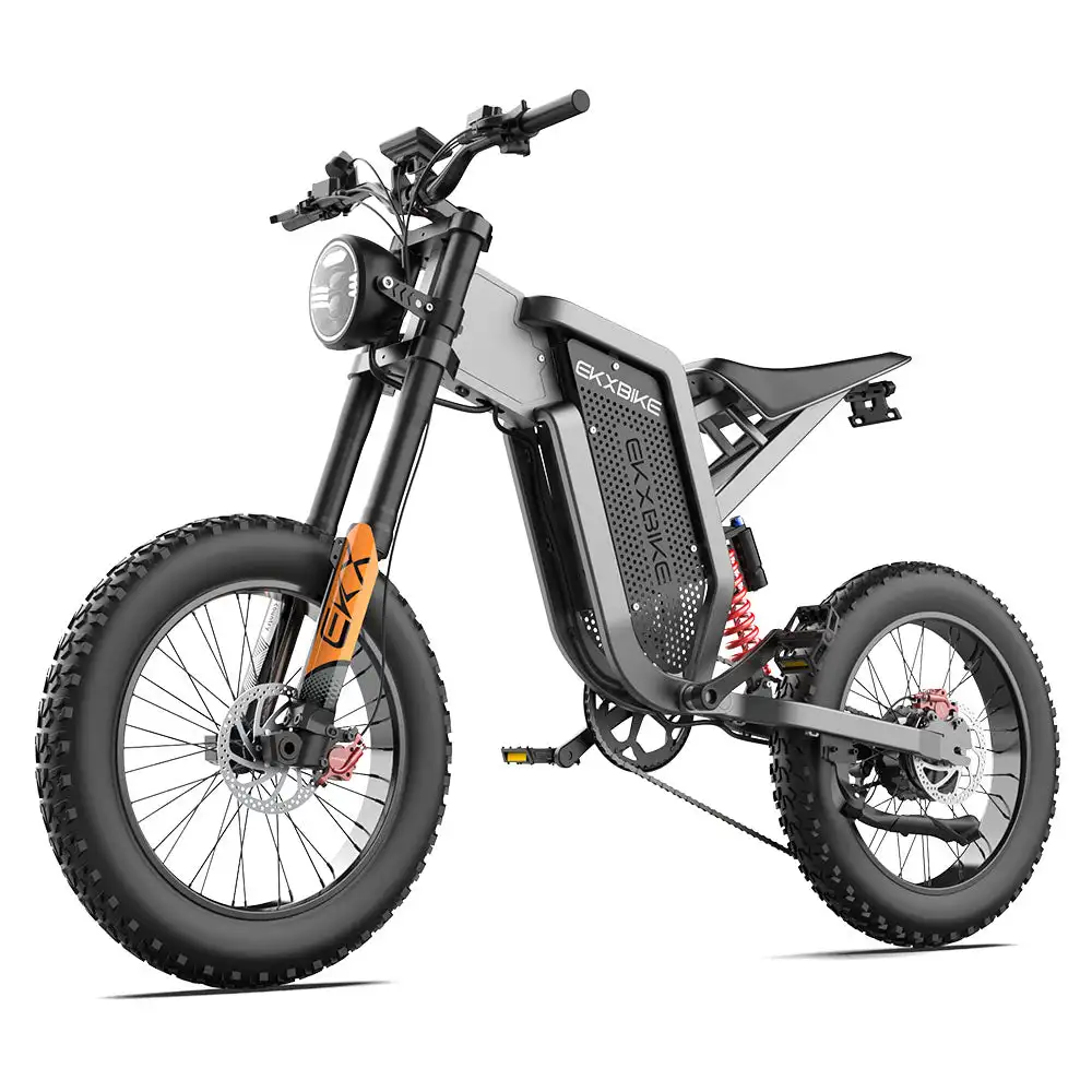X21 Electric Bike 2000W 48V35AH 55km/h Battery Snow Electric Motorcycles 20*4.0 Off-Road Tyre Mountain E-bike