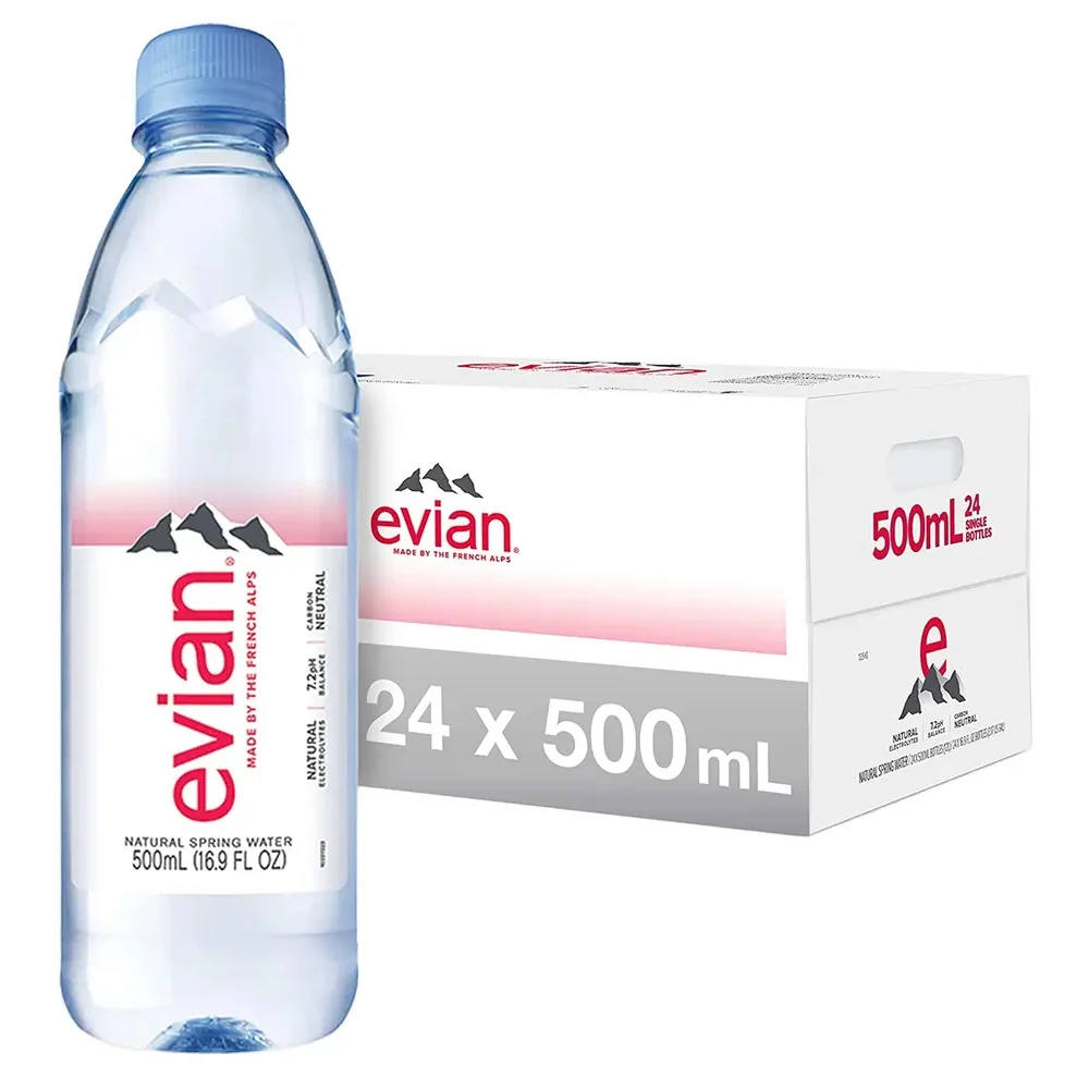 Evian Natural Spring Water (1.5l / 12pk)prices For Evian Wholesale