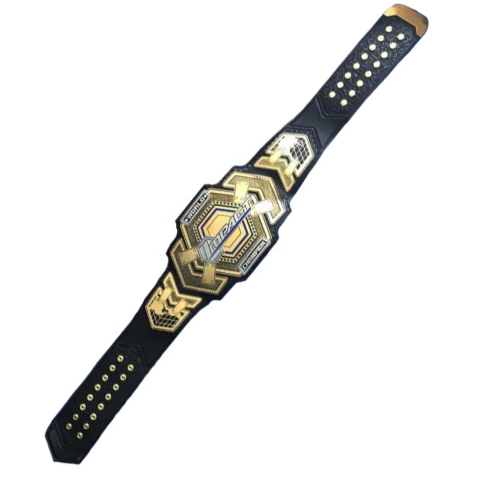 Wholesale Cheap Prices Low MOQ Universal Championship Wrestling Belt Adult Size Wrestling Title Belt Custom Brass Pates