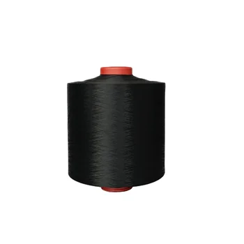 Quality Guaranteed 100% Polyester DTY Yarn 75D/36F Low Price High Tenacity Black