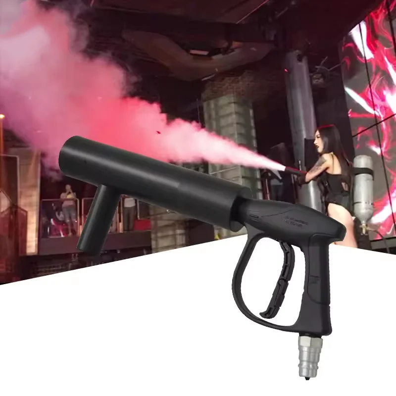 Handheld Smoke Jet Cannon Fog Machine Jet Cryo Co2 Gun for Stage Concert Party Disco Dj Night Club Event Shows