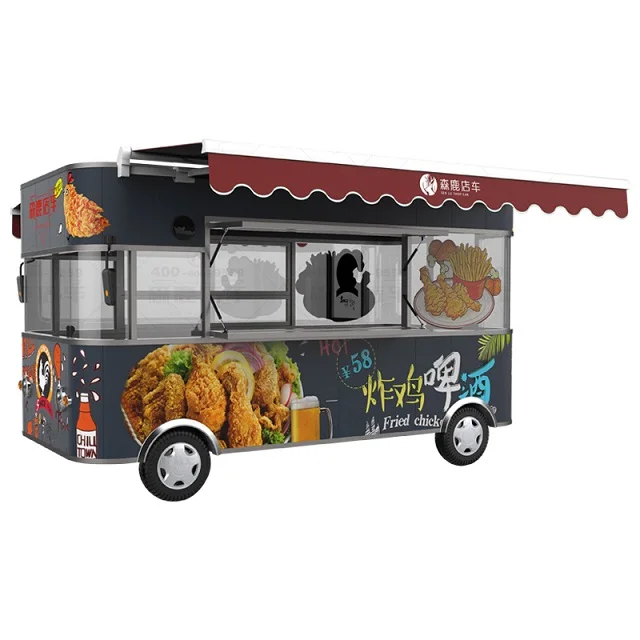 Professional Ce Approved Automatic Electric Food Truck For Sale/at Food