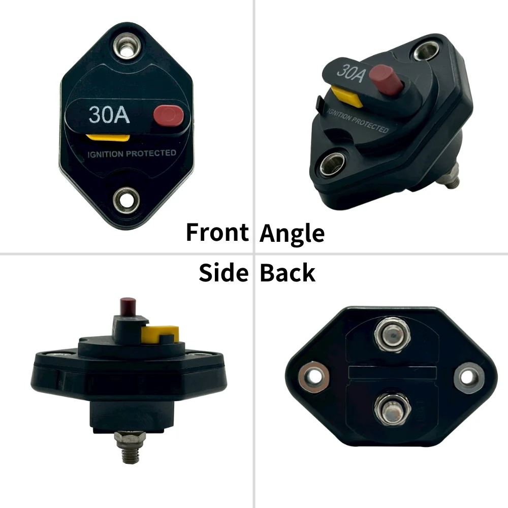 30A Ignition Protected Panel Mount Circuit Breakers for Boat| Alibaba.com