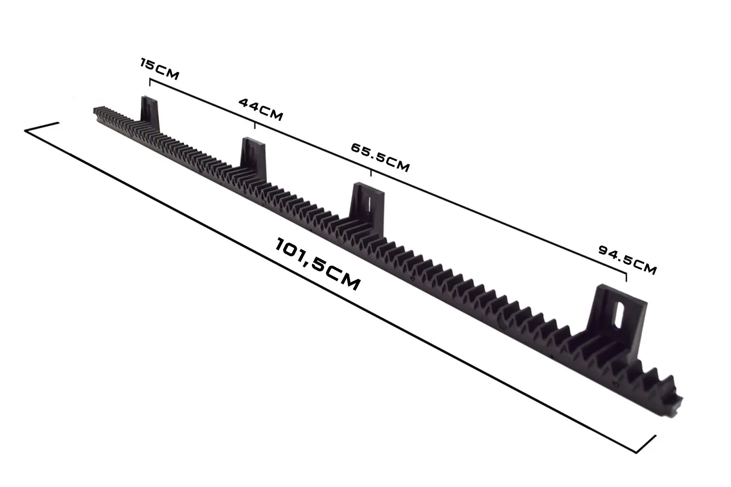 SCHARTEC racks for Sliding Gate Opener toothed rack for automatic gate operator modul 4