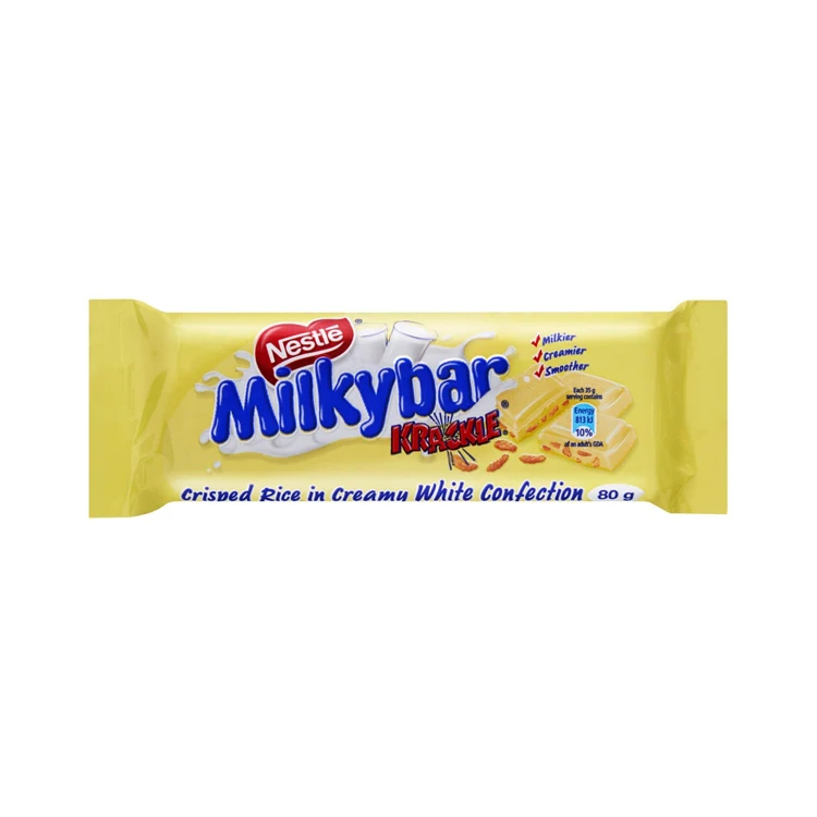 Milky Bar Chocolate Candy Bar Whit Chocolate Milkybar 90g Chocolat