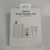 White 65w Charger Set