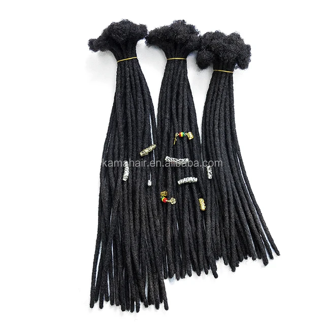 KAMA Dreadlocks Women's Hair Micro Dreads Female 0.6cm 20 Inch Extensions Dread Locks