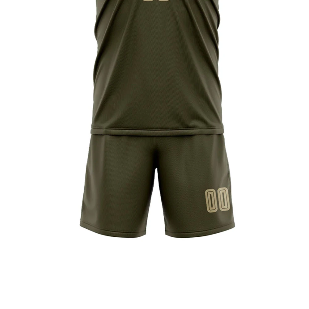 Latest Design Custom Sublimated Breathable Plain Soccer Uniform 2025 New Arrival OEM Services Slim Fit Soccer Uniforms