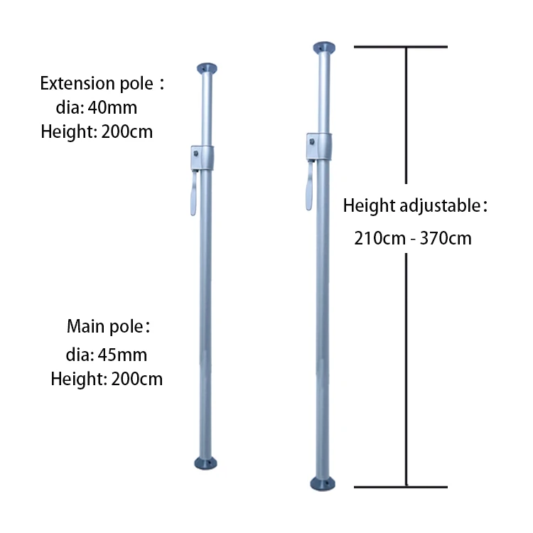 Auto Pole Aluminum Autopole System for Photography Support Photo Studio Lights ...