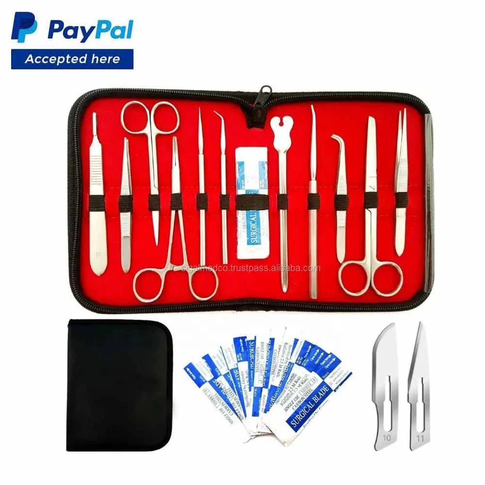 20 PCS Dissecting Kit Set/ Frog Dissecting Kit/ Biology Students Kits Advanced Dissection  Tools   by SIGAL MEDCO