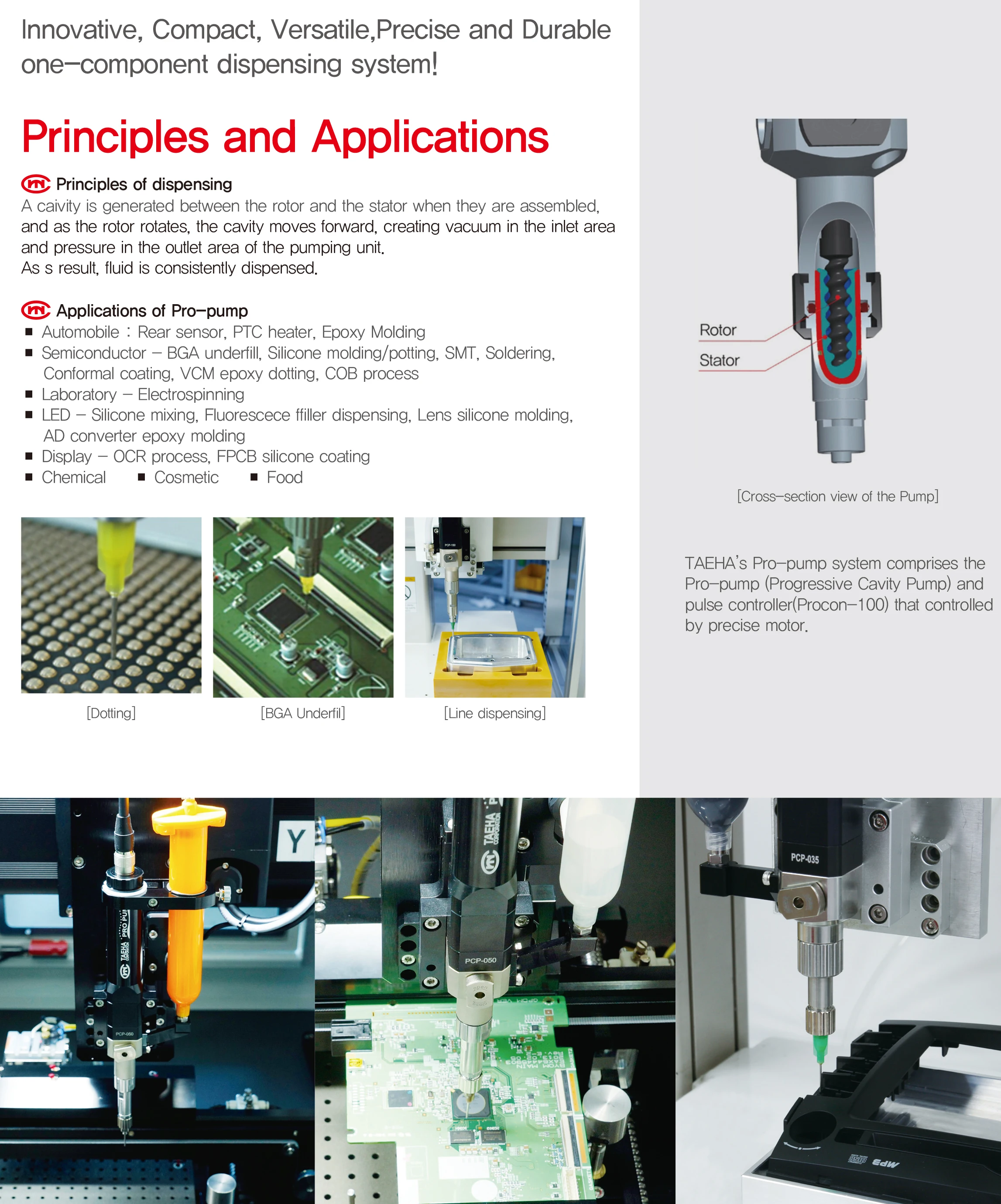 [TAEHA] Professional Dispenser Technology Peristaltic Pump 1K ...