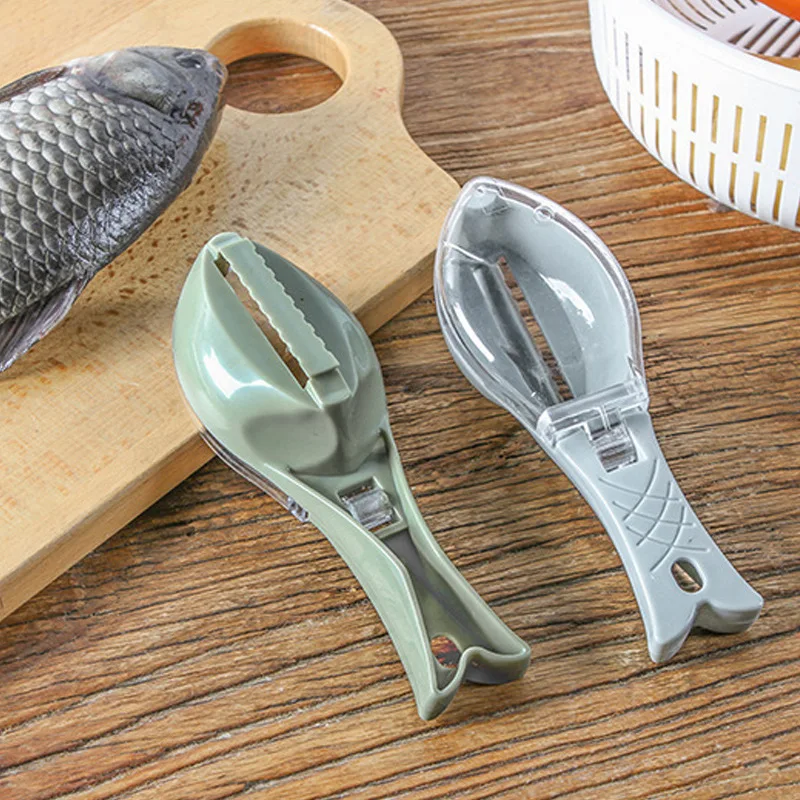 Multifunctional Unique Fish Scale Scraper Accessories Household Easy Life List Supplies Home Gadgets Smart Kitchen Tools