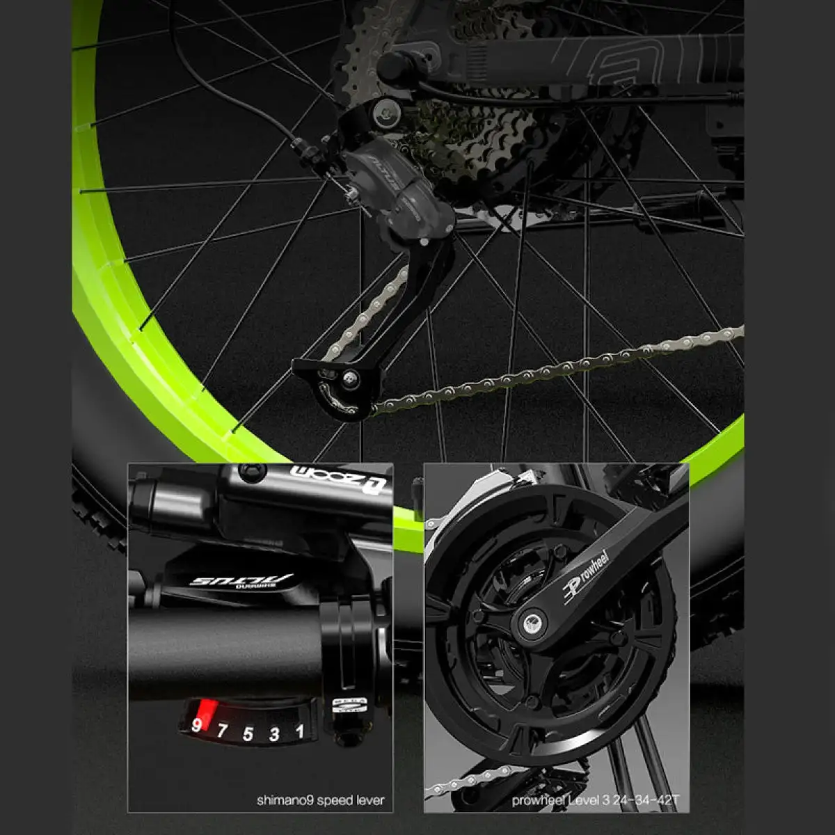 For LANKELEISI XT750 PLUS Pre-Sale Electric Mountain Bike with Big Fork and Fat Tire